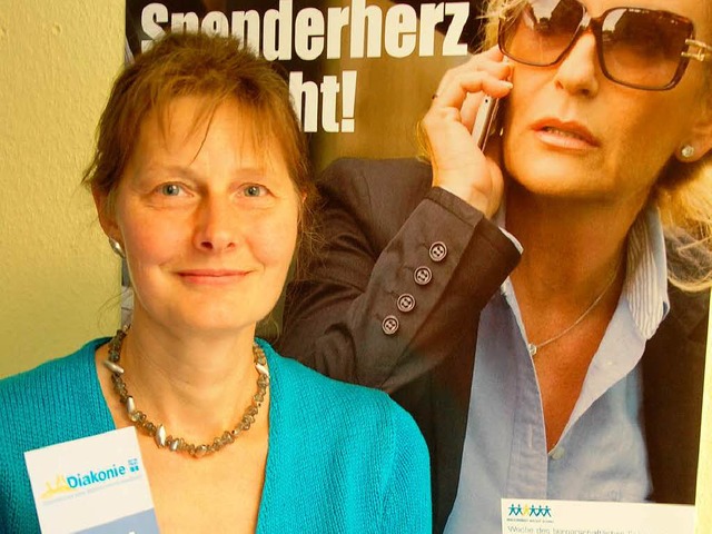 Christine Scheller koordiniert die ehr...it beim Diakonischen Werk in Breisach.  | Foto: Kai Kricheldorff