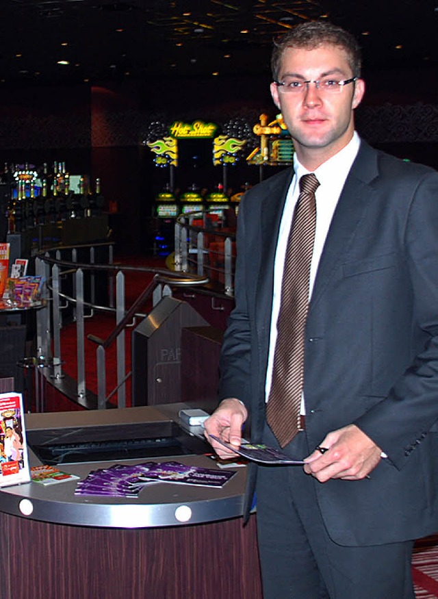 Thomas Boltz, Marketing- und Vertriebsleiter des Casino Barrire    | Foto:  Heike Loesener