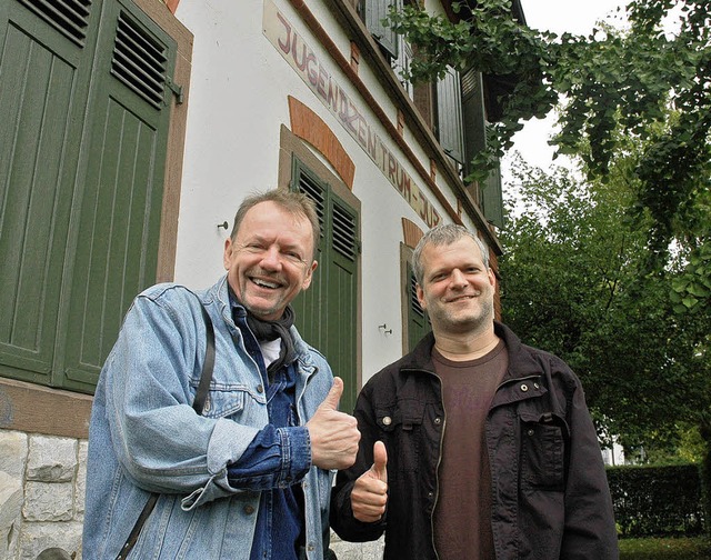 Tom Mller und Christoph Richter (von links)   | Foto: Ralf H. Dorweiler