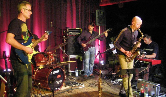 Die &#8222;Fridge People&#8220; lieen dem Fusion Jazz freien Lauf.    | Foto: BODMER
