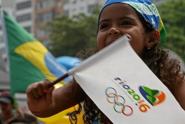 Rio feiert Olympiasieg