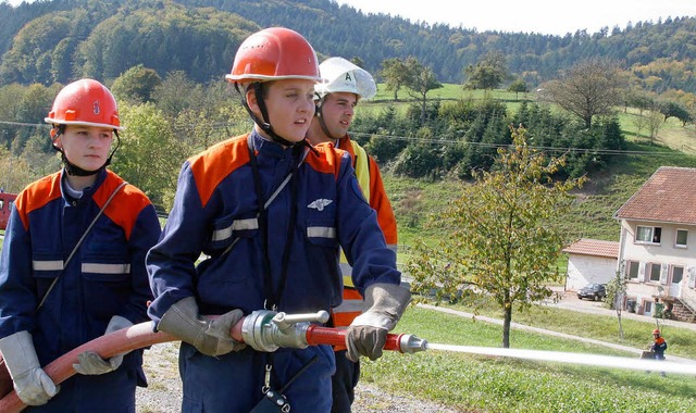 Rund um die Uhr im Einsatz: Der Nachwuchs bte ein Echtzeit-Szenario.  | Foto: Heidi Foessel