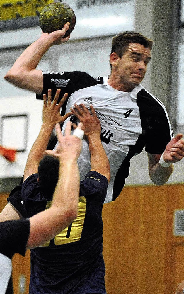 Augen zu und durch: Volker Hilpert, unaufhaltsam fr Weil.   | Foto: schn