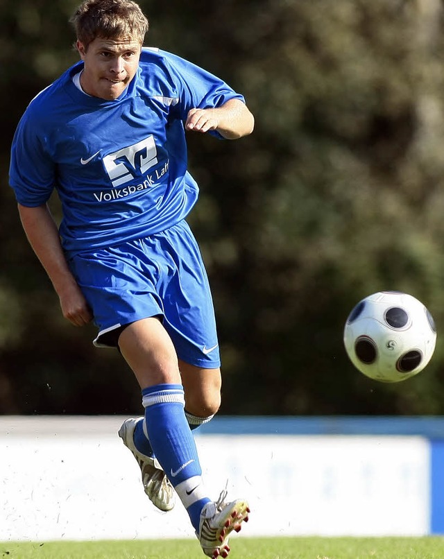 Zwei Treffer gelangen Michael Rderer fr den LFV.   | Foto:  Peter Aukthun (A)