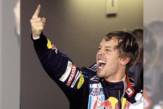 Vettel – völlig losgelöst