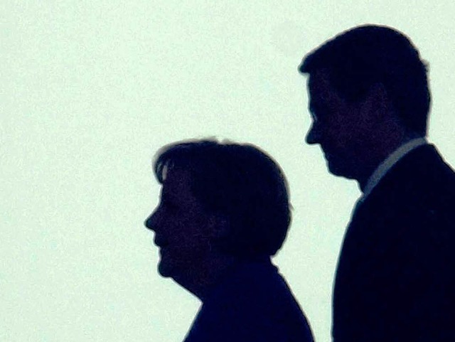 Angela Merkel (CDU) und Guido Westerwelle (FDP).  | Foto: ddp