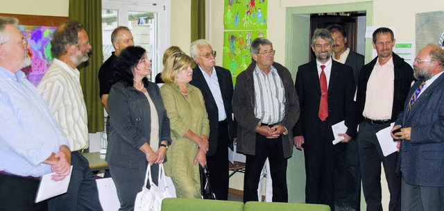 Wehrer Gemeinderat zu Besuch in der Talschule  | Foto: Obermeyer