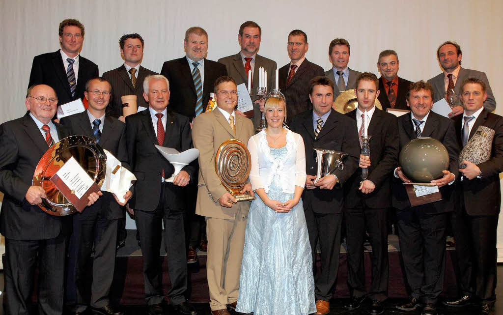 2008: Mit  Ehrenpreistrgern des Badischen Weinbauverbandes.