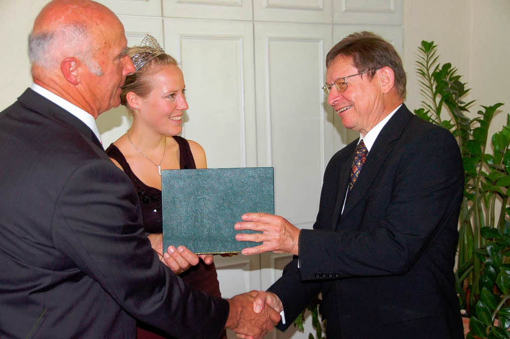 2008: Verleihung der Blankenhornmedaille