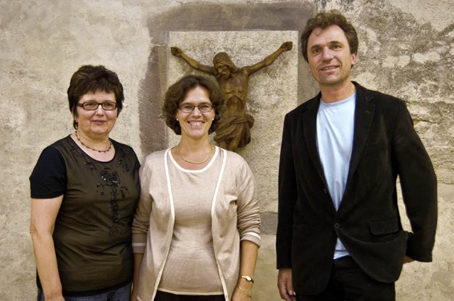 Maria Lang (Mitte) ist neue Pfarrgemeindertin.   | Foto: Schnherr