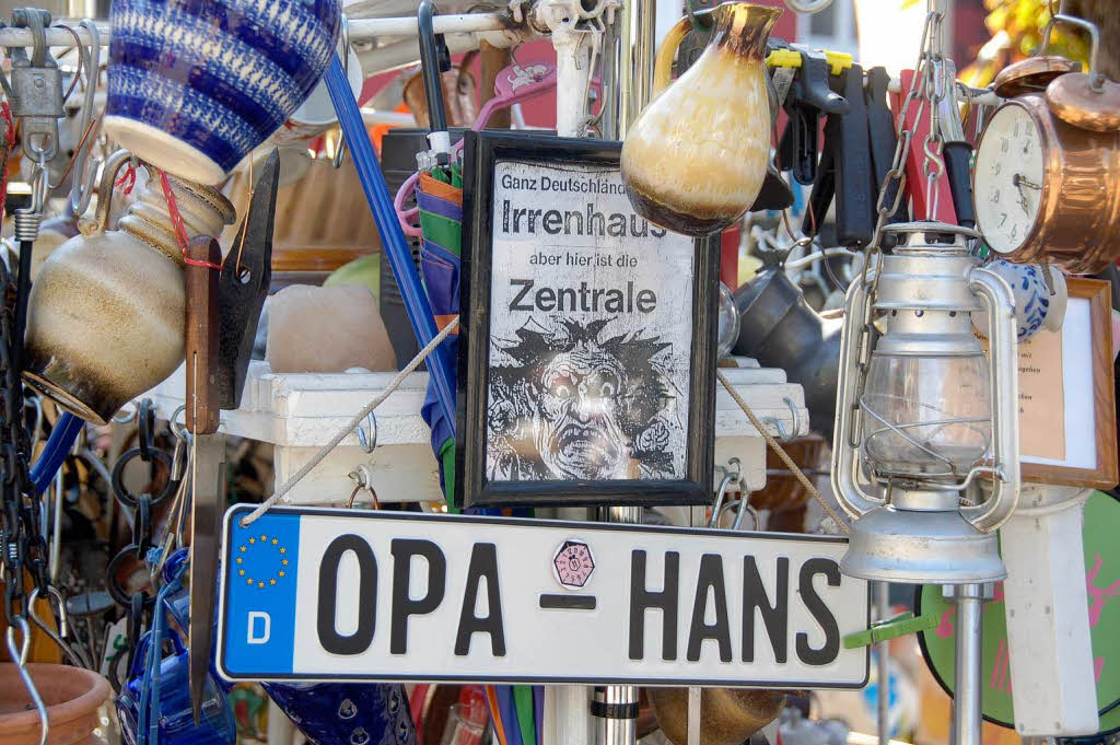 Der Flohmarkt macht Pause Rheinfelden Badische Zeitung