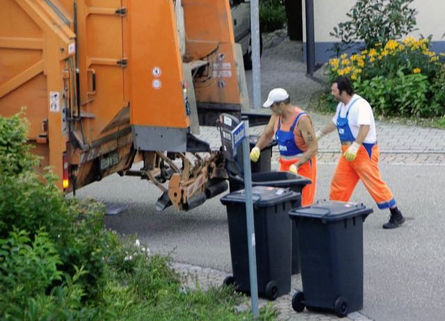 Die Mllentsorgung soll gnstiger werden, will     die CDU.   | Foto: Dannecker