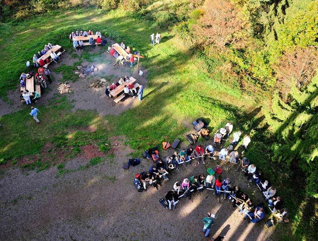 Blick vom Hnersedelturm.  | Foto: Dieter erggelet