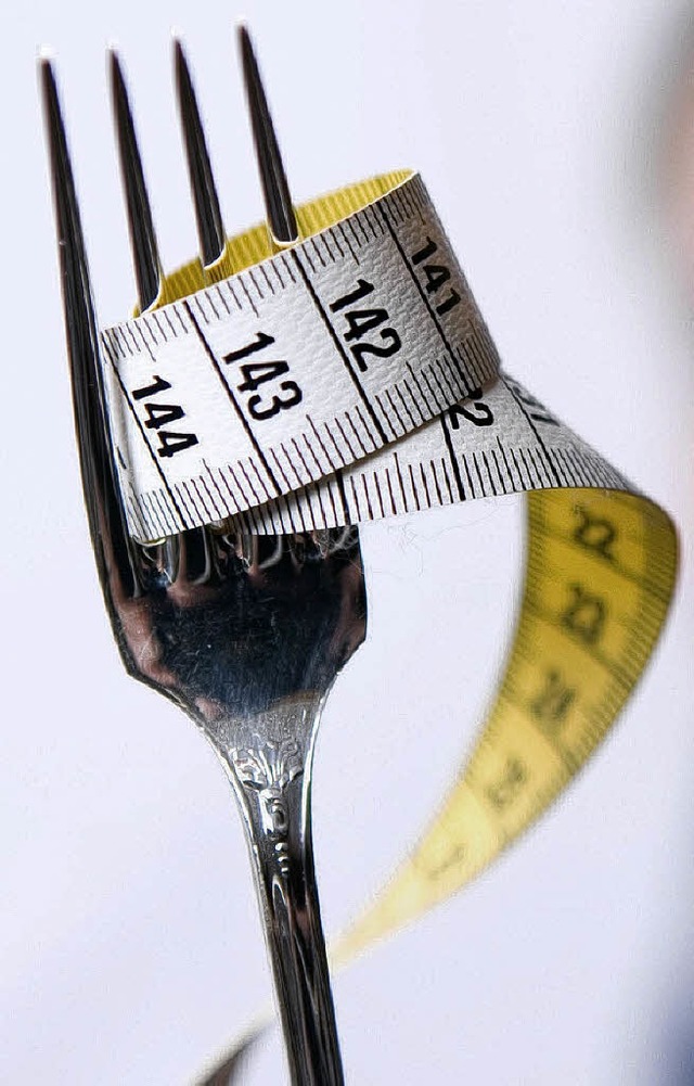 Essen oder messen? Eine Gretchenfrage fr alle Dicken   | Foto: dpa