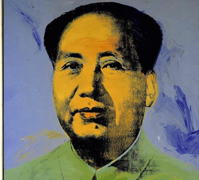 Mao Zedong, wie ihn Andy Warhol 1967 sah   | Foto: DDP