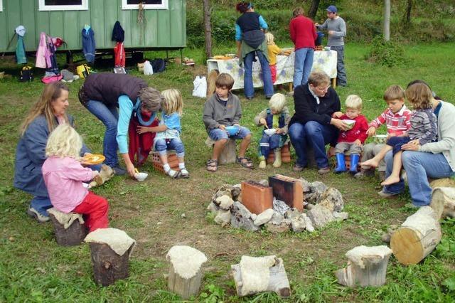 Baumbinis haben Platz