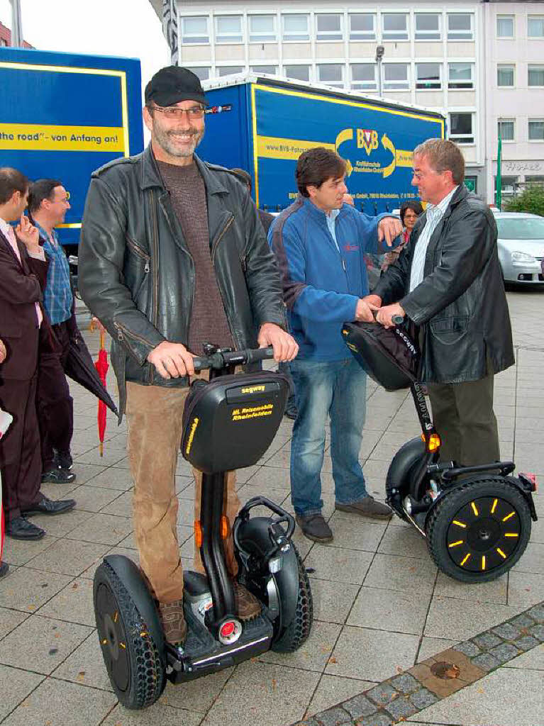 Was Neues: der „Segway“