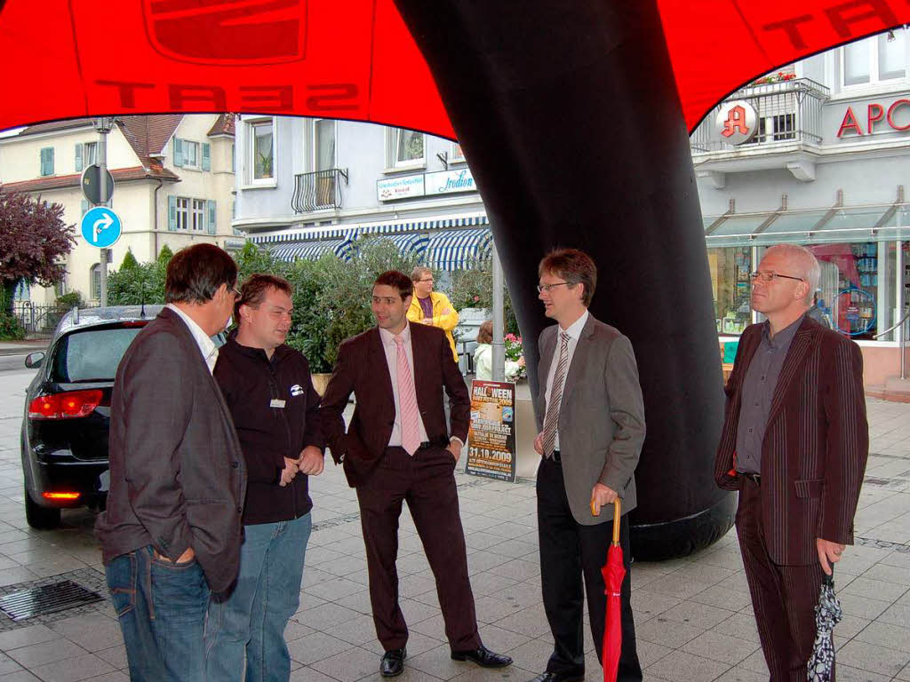 Zwischen Oberrheinplatz und Friedrichplatz bewegten am Wochenende die Autos der Hndler