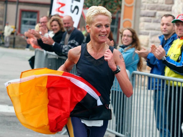 Simone Meininger hat den Schwarzwald-Marathon gewonnnen.  | Foto:  direvi