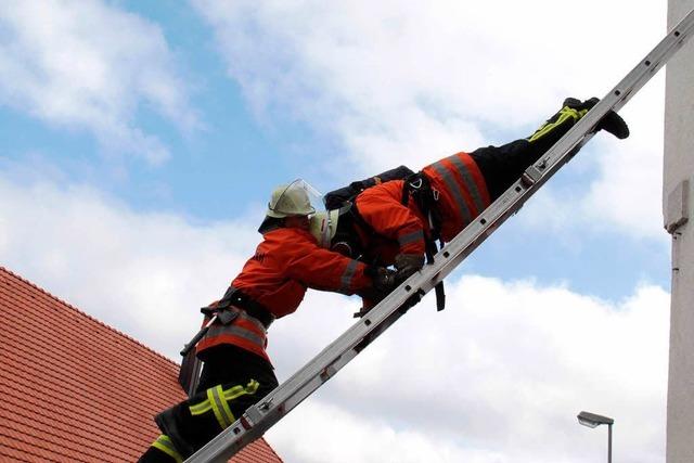 Fotos: Die Feuerwehr probt den Ernstfall