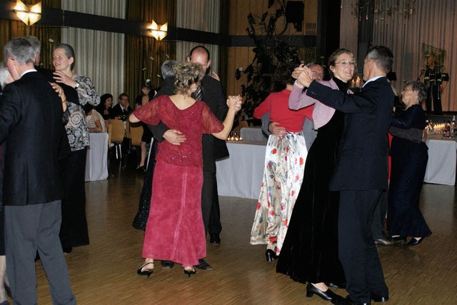 Tanzen in stilvollem Ambiente &#8211; das kam bei den Gsten an.    | Foto: Werner