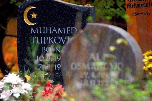 Ein eigener Friedhof für Muslime