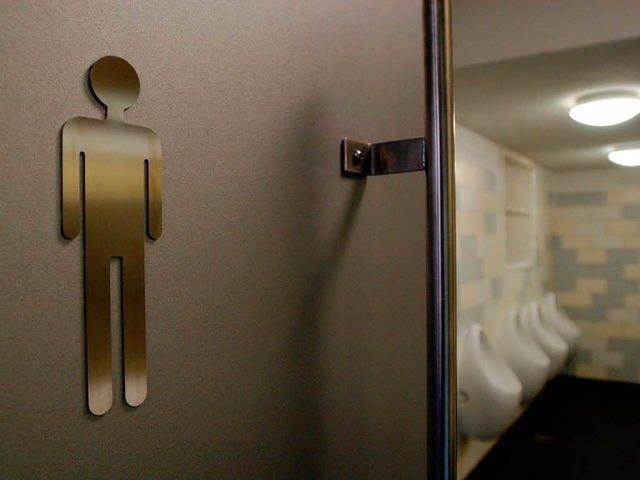 Toiletten sollen sauber sein und angen...r Schultoiletten nicht immer der Fall.  | Foto: Ingo Schneider