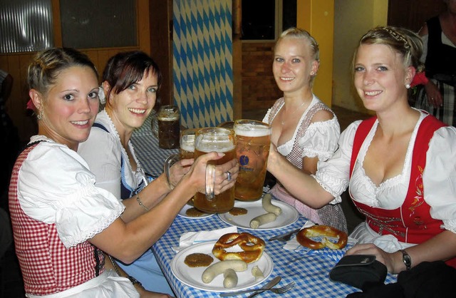 Fesch &#8211; Anwrterinnen fr Krzells &#8222;Misses Bayern&#8220;?   | Foto: gnter killius