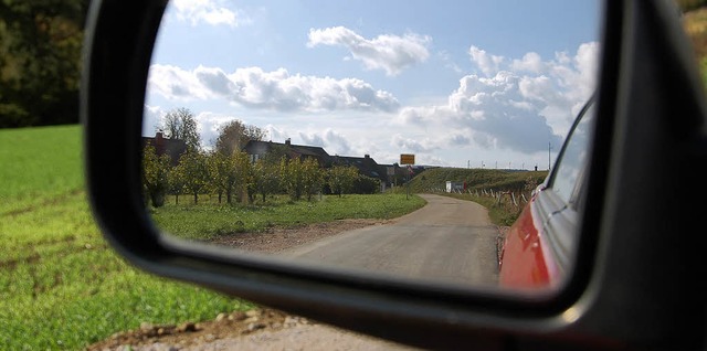 Der Verbindungsweg von Laufenburg nach Binzgen soll  fr Autos gesperrt werden.   | Foto: Saskia Baumgartner
