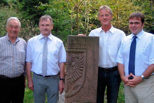 Brgermeistertreffen am Dreimrkerstein