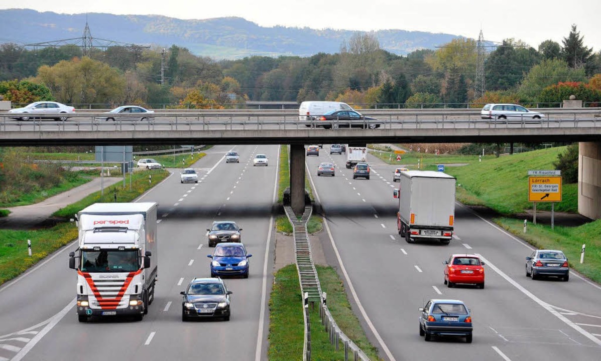 Laut: Der Autobahnzubringer Mitte.  | Foto: Michael Bamberger