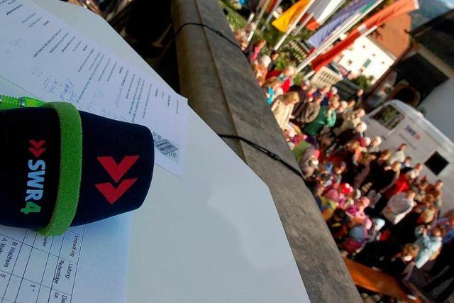 Fotos: SWR-4-Stdtewettkampf in Wehr