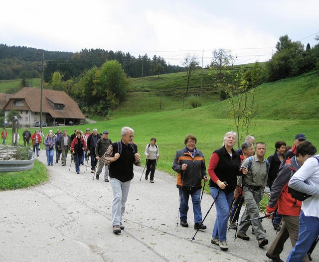 Die Biederbacher Wandertage lockten za...drei Tagen das herbstliche Biederbach.  | Foto: Thomas Steimer