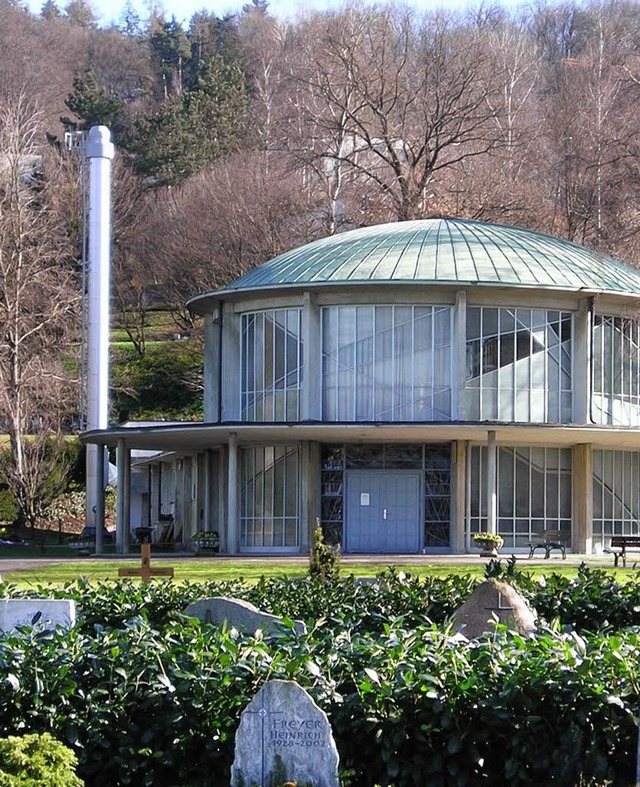 Mit einem Festakt wird heute die sanierte Friedhofskapelle wiedererffnet.   | Foto: Stadt Lrrach/BZ