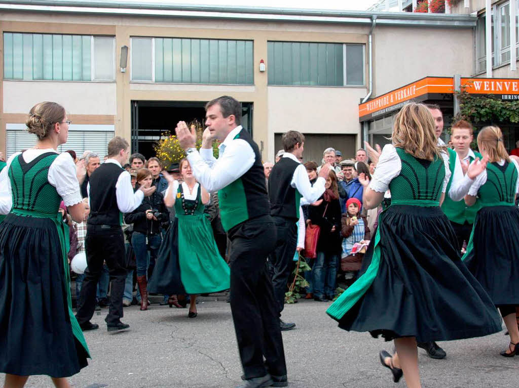 Impressionen vom Herbstausklang in Ihringen.