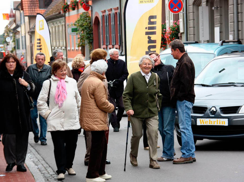 Impressionen vom Herbstausklang in Ihringen.