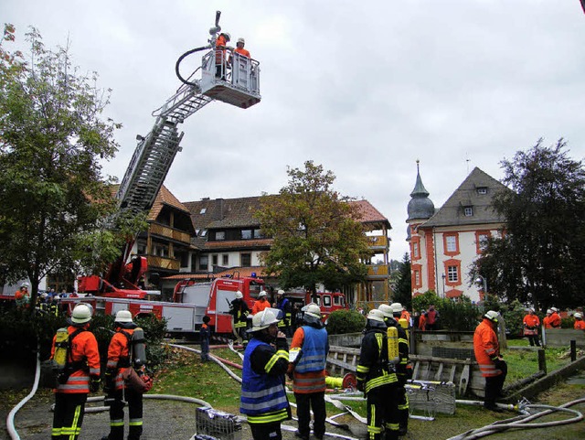 Das Geschehen der Chilbiprobe der Bonn...strae sowie Garten- und Mhlenstrae.  | Foto: Martha Weishaar