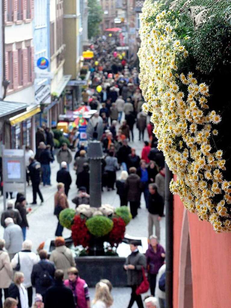 Viel los in der Marktstrae