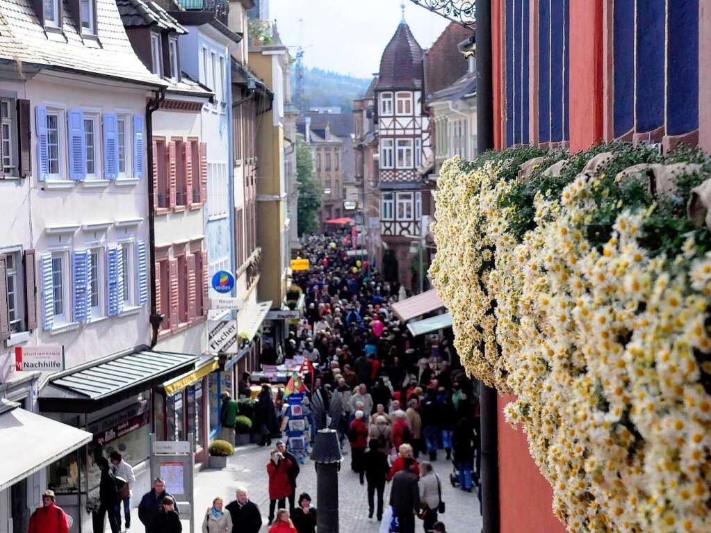 Viel los in der Marktstrae