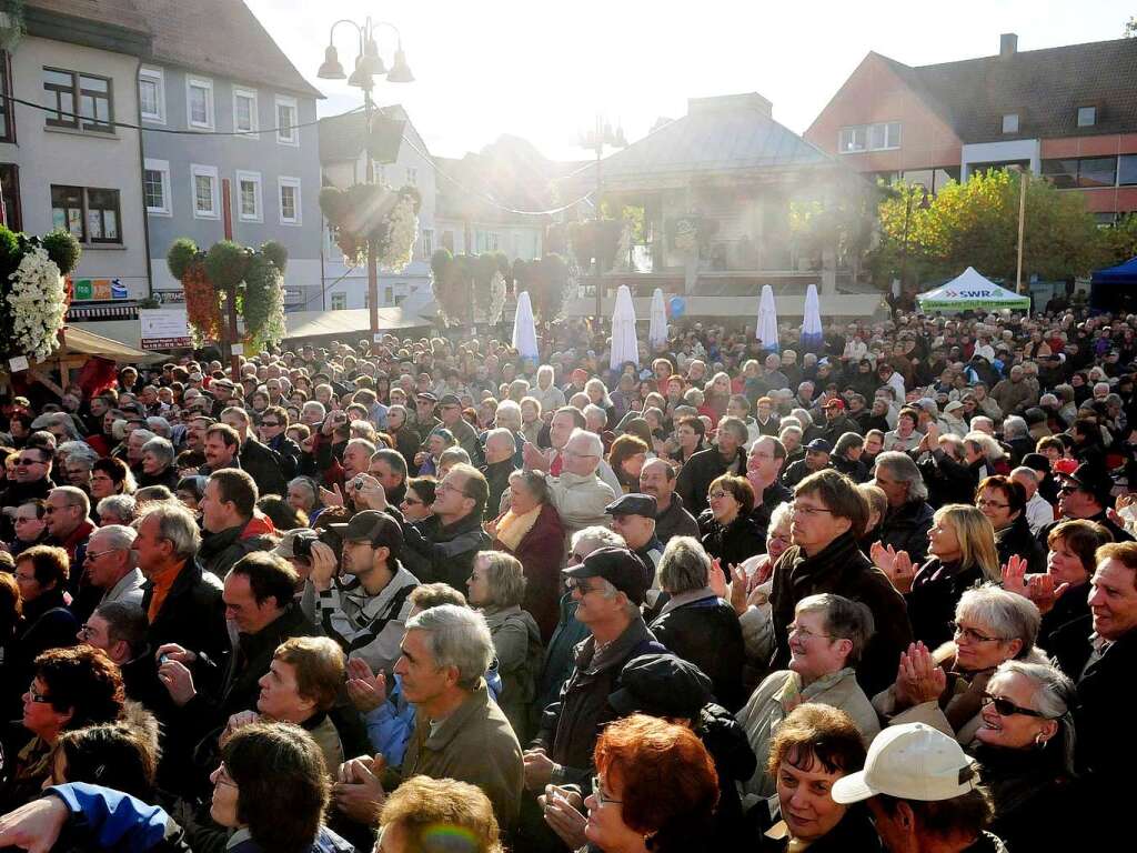 SWR4-Schlagerparty:  Feldberger  auf dem Marktplatz