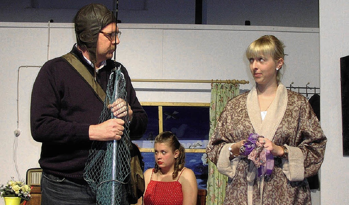 Ein spannendes Kriminalstck des Theat...eitag die Theatersaison in Hfingen.    | Foto: Lendle