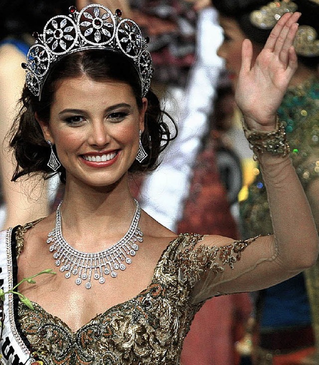Die amtierende Miss Universum: Stefania Fernandez  | Foto: DPA
