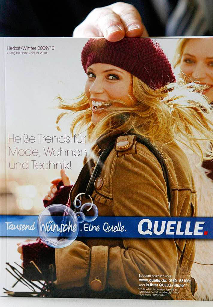 Der letzte Quelle-Katalog fr Herbst/Winter 2009/2010.