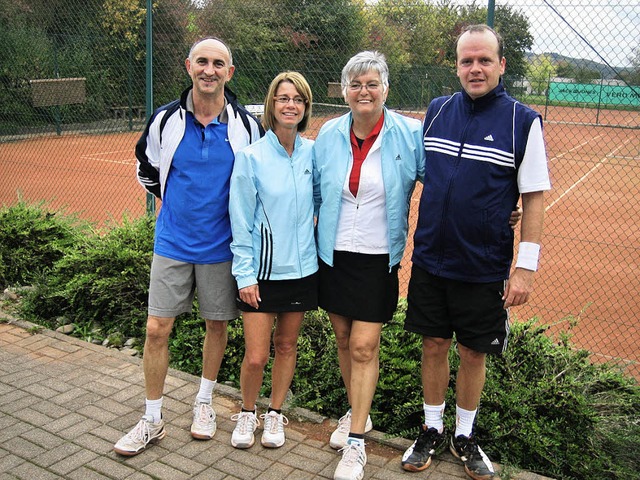 Der Tennisclub Langenau ermittelte zum... Marianne Gorski und Christoph Bloch.   | Foto: Privat