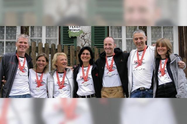 Der Marathon lockt – manchmal sogar in die Alpen