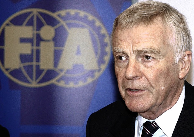 Max Mosley, ein streitbarer Machtmensch   | Foto: dpa