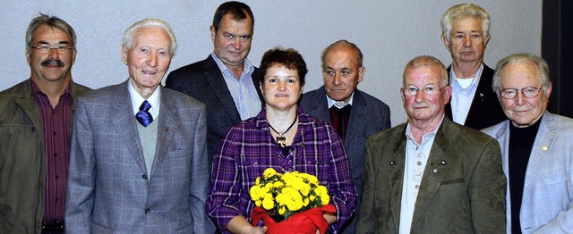 Ehrungen beim VSG (von links): Peter S...Wieber, Harald Docter, Heinz Thessen    | Foto: Heidi Fssel