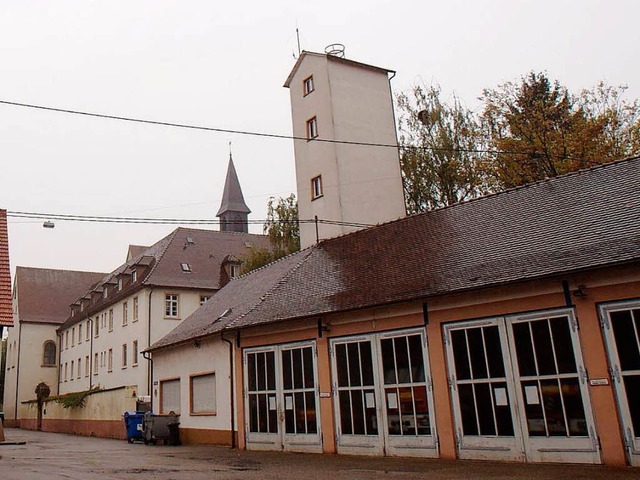 Die Stadtsanierung in Kenzingen soll b... wrde auch das Feuerwehrhaus fallen.   | Foto: Patrik Mller