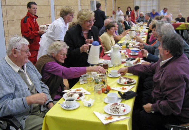 Beim  Seniorentag in Hartheim konnte s...ueny aus der Partnerstadt Fessenheim.   | Foto: Otmar Faller
