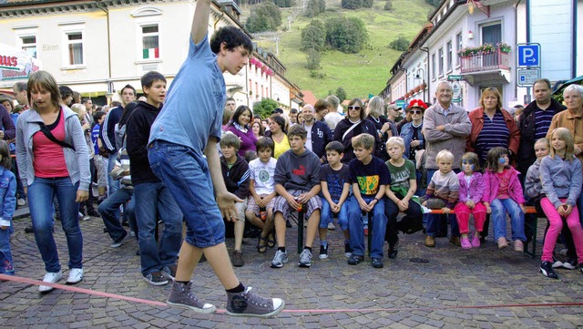 Ein Hhepunkt des diesjhrigen Todtnau...&#8211; hier allerdings in Bodennhe.   | Foto: Karin Maier